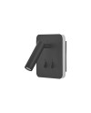 CAYMAN SQ* APLIQUE NEGRO LECTOR LED 3W+6W 3000K